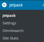jetpack menu